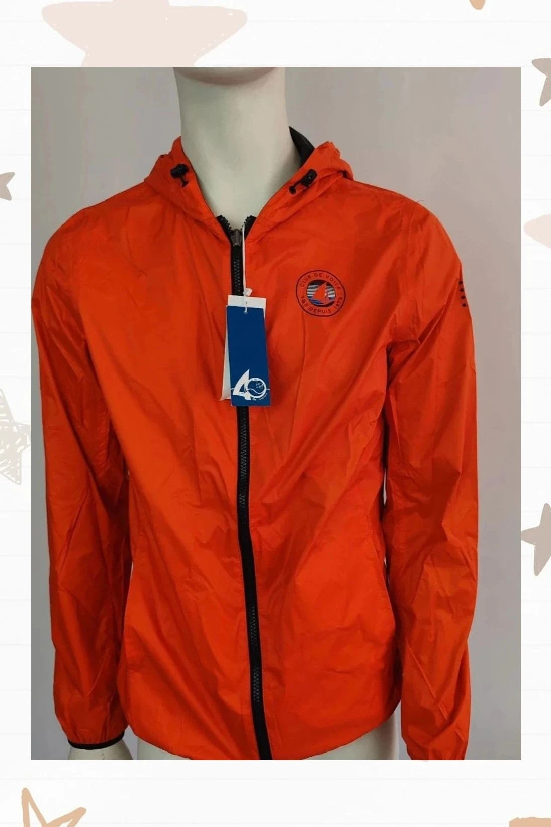Cortavientos hombre reversible TBS